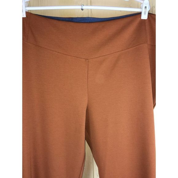 Women With Control Pants Womens 3X Petite Bootcut Tummy Slims Copper Brown 3XP - Picture 4 of 10